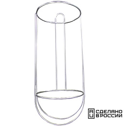 Корзина для кранца 230x425 мм нерж сталь (020316T)